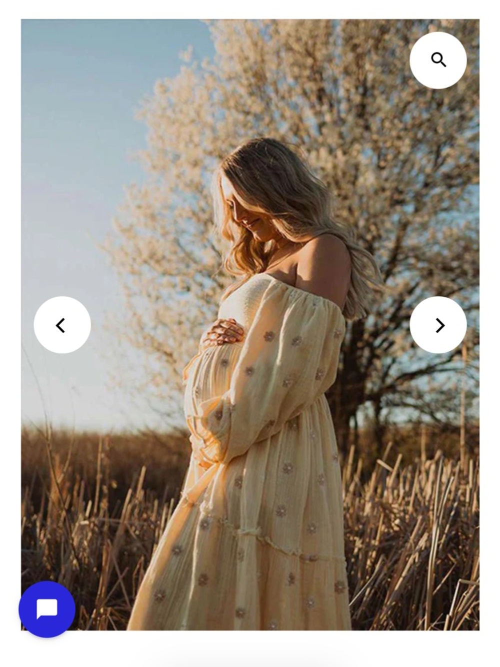 Apricot Daisy Off Shoulder Maxi Dress - Picture 3 of 4